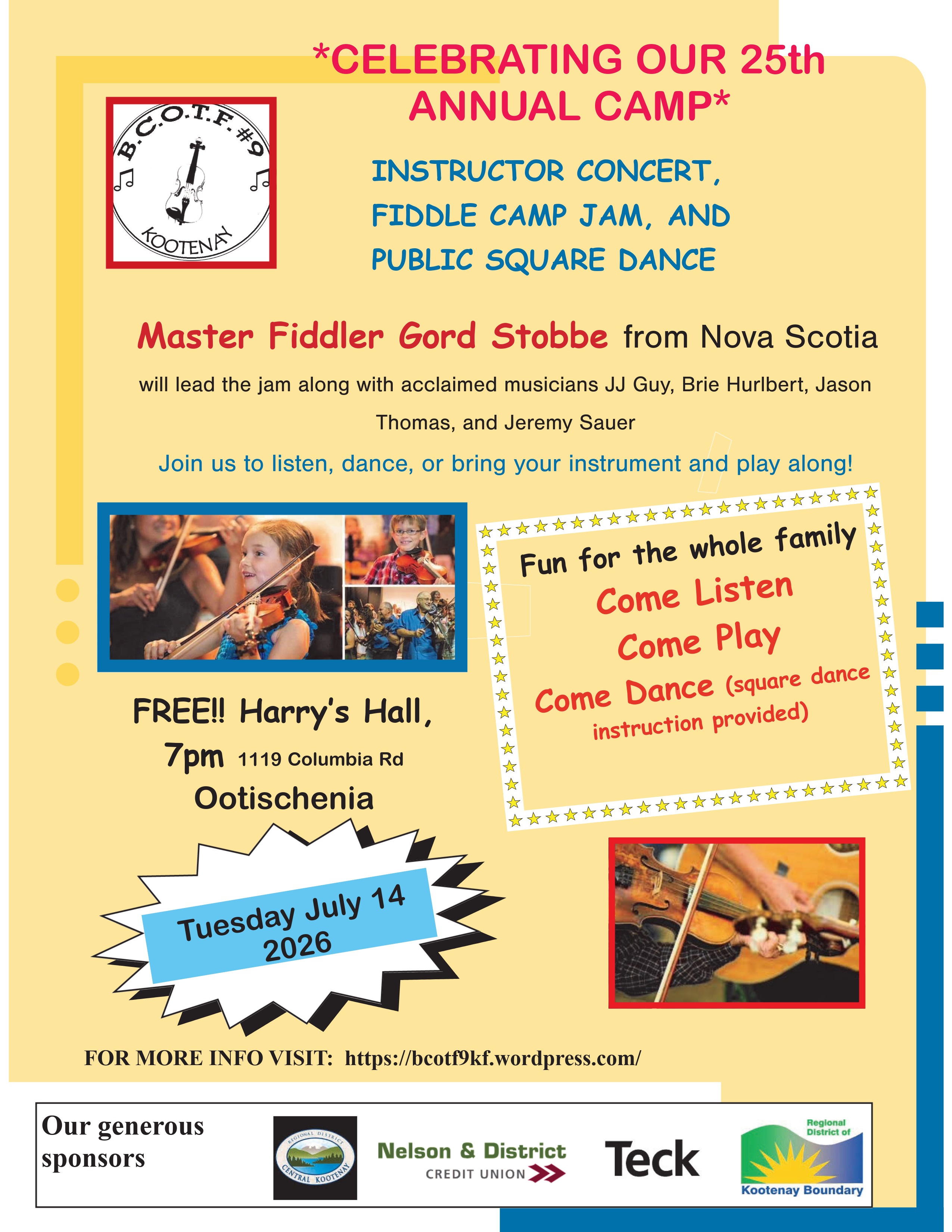Upcoming Events & Concerts | Harry's Hall